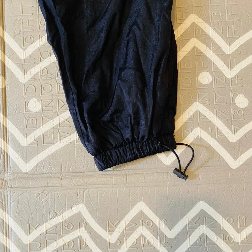 Umbro Kids Navy Joggers with White Accents